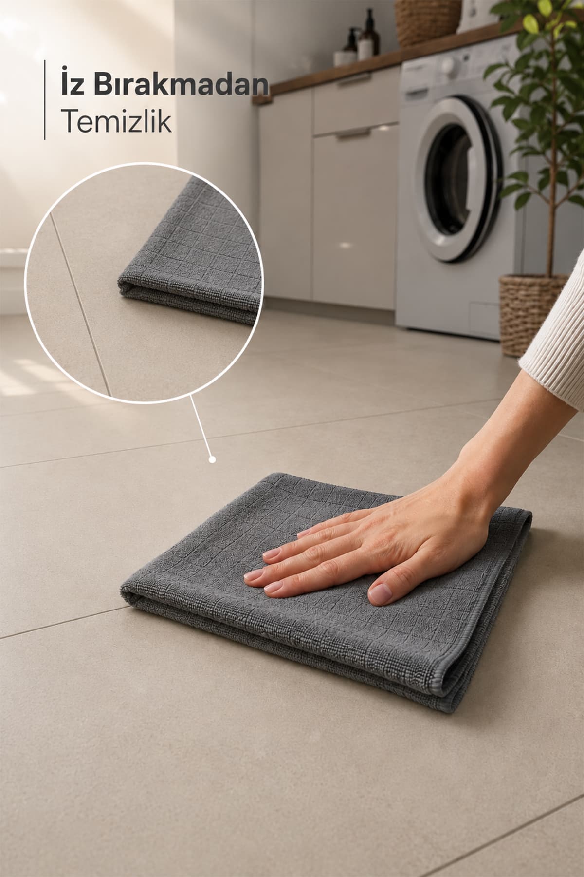 دستمال زمینشویی MissClean بزرگسایز با آبگیری آسان 1 عدد 50*70 Cm دستمال زمینشویی MissClean بزرگسایز با آبگیری آسان 1 عدد 50*70 Cm