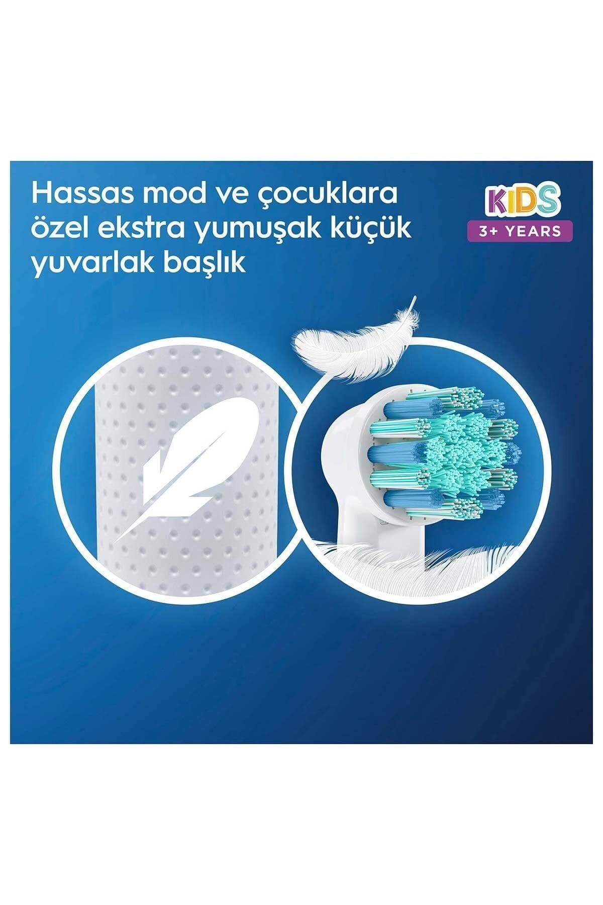 مسواک شارژی کودک Oral-B سری ویژه Lightyear با برس فوقالعاده نرم مدل D100 بههمراه محفظه مسواک شارژی کودک Oral-B سری ویژه Lightyear با برس فوقالعاده نرم مدل D100 بههمراه محفظه