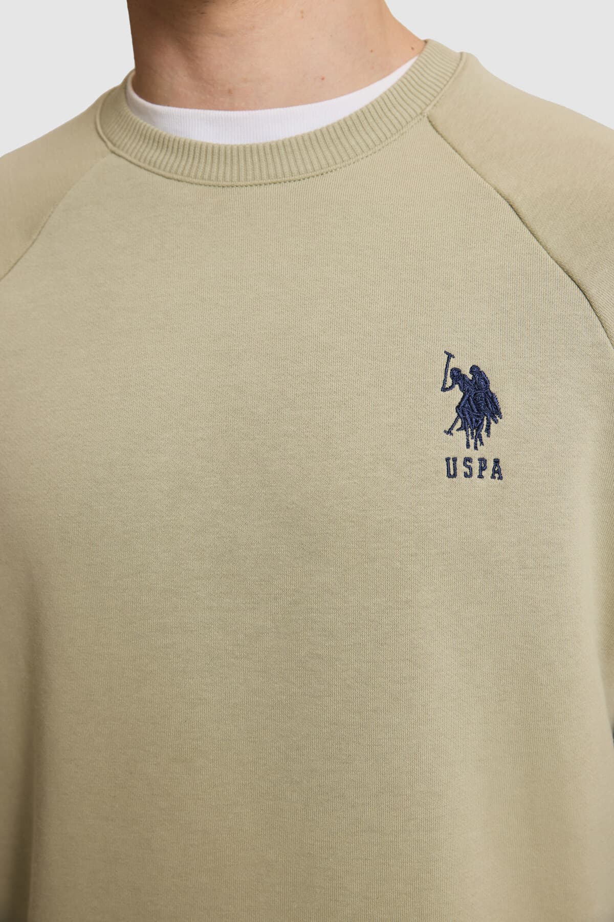 سوئیشرت مردانه U.S. Polo Assn. یقه گرد فیت معمولی خاکی روشن مدل 50329441-VR183 سوئیشرت مردانه U.S. Polo Assn. یقه گرد فیت معمولی خاکی روشن مدل 50329441-VR183