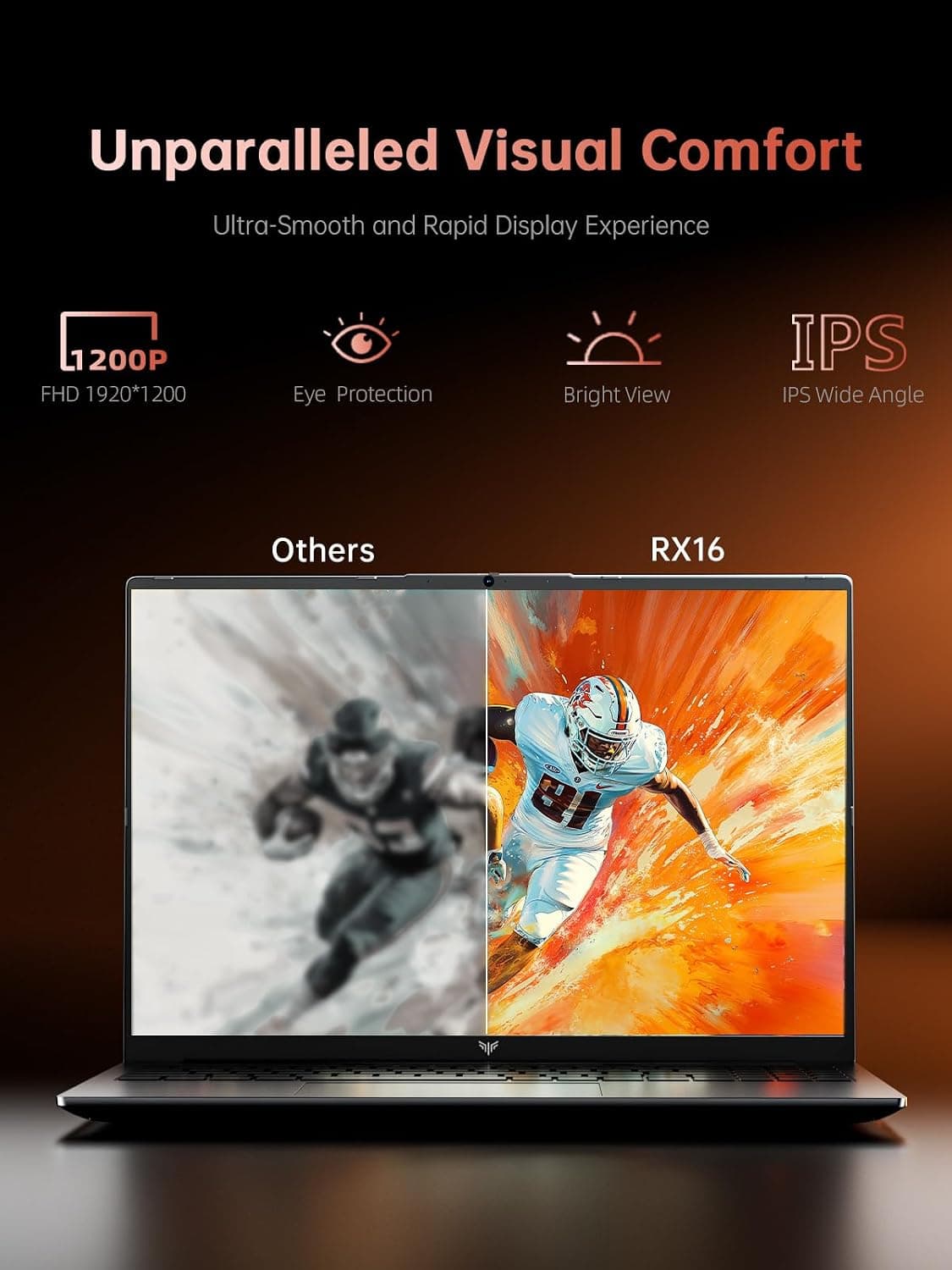 لپتاپ گیمینگ KAIGERR Newtest 16" AMD Ryzen 7 H255 24GB DDR5 512GB SSD لپتاپ گیمینگ KAIGERR Newtest 16" AMD Ryzen 7 H255 24GB DDR5 512GB SSD