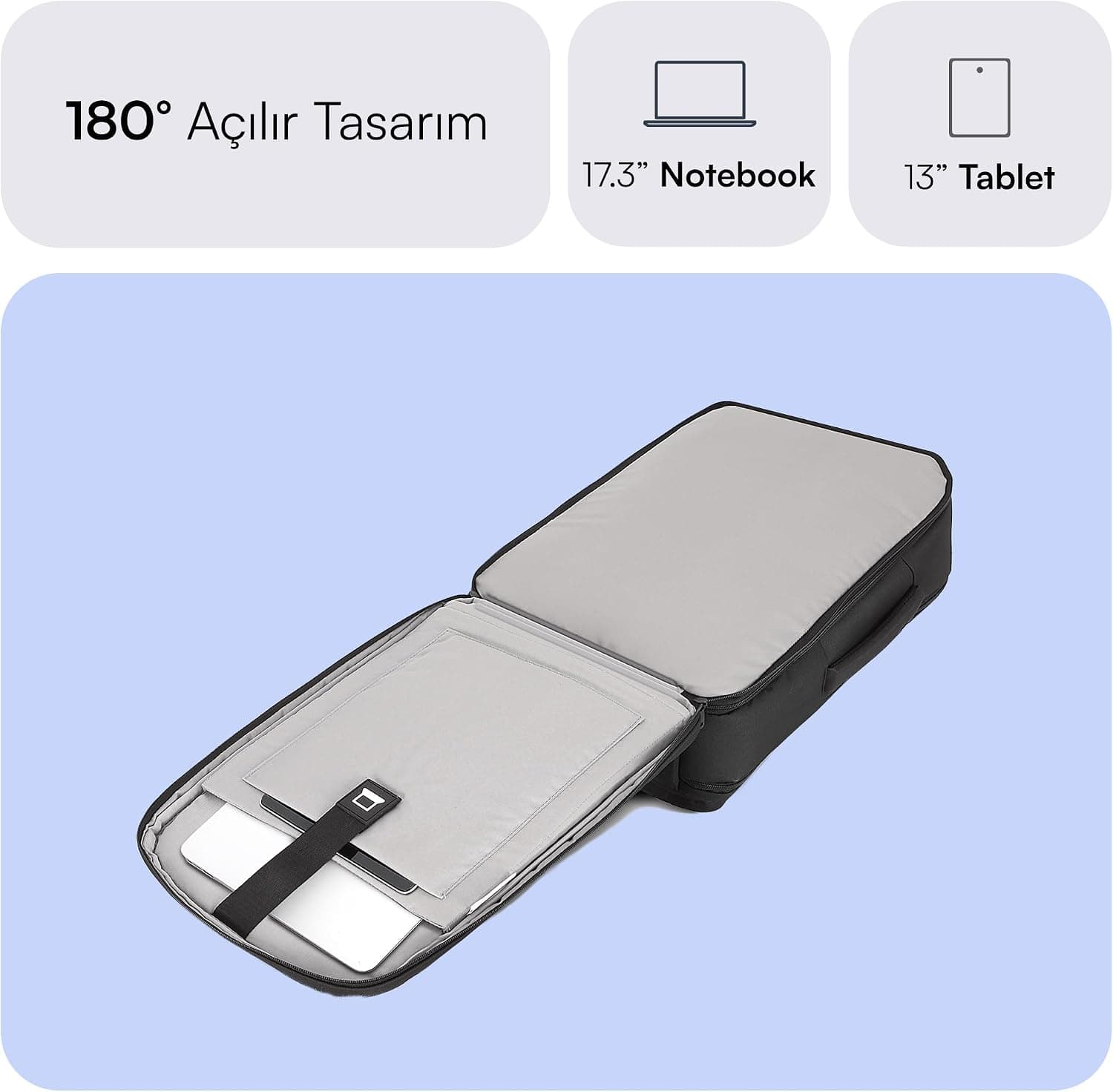 کولهپشتی سفر و آخرهفته کابین Mack مناسب لپتاپ 17.3 اینچی، ضدآب، دوستدار محیطزیست و شبرنگ 34L مدل MCE-1205 کولهپشتی سفر و آخرهفته کابین Mack مناسب لپتاپ 17.3 اینچی، ضدآب، دوستدار محیطزیست و شبرنگ 34L مدل MCE-1205