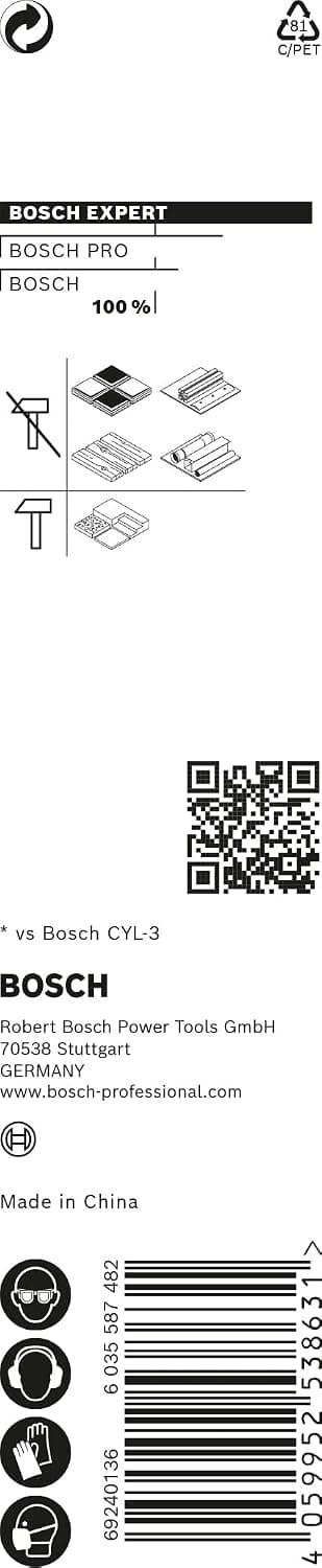 مته چندمنظوره Bosch Professional 1x EXPERT HEX-9 MultiConstruction Ø 4,00x90 mm مته چندمنظوره Bosch Professional 1x EXPERT HEX-9 MultiConstruction Ø 4,00x90 mm