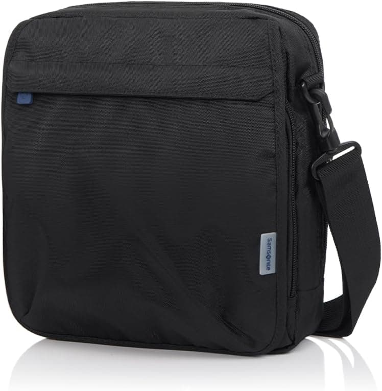 کیف Samsonite پلیاستر 100% مشکی با بند شانهای جداشونده مدل Excursion کیف Samsonite پلیاستر 100% مشکی با بند شانهای جداشونده مدل Excursion