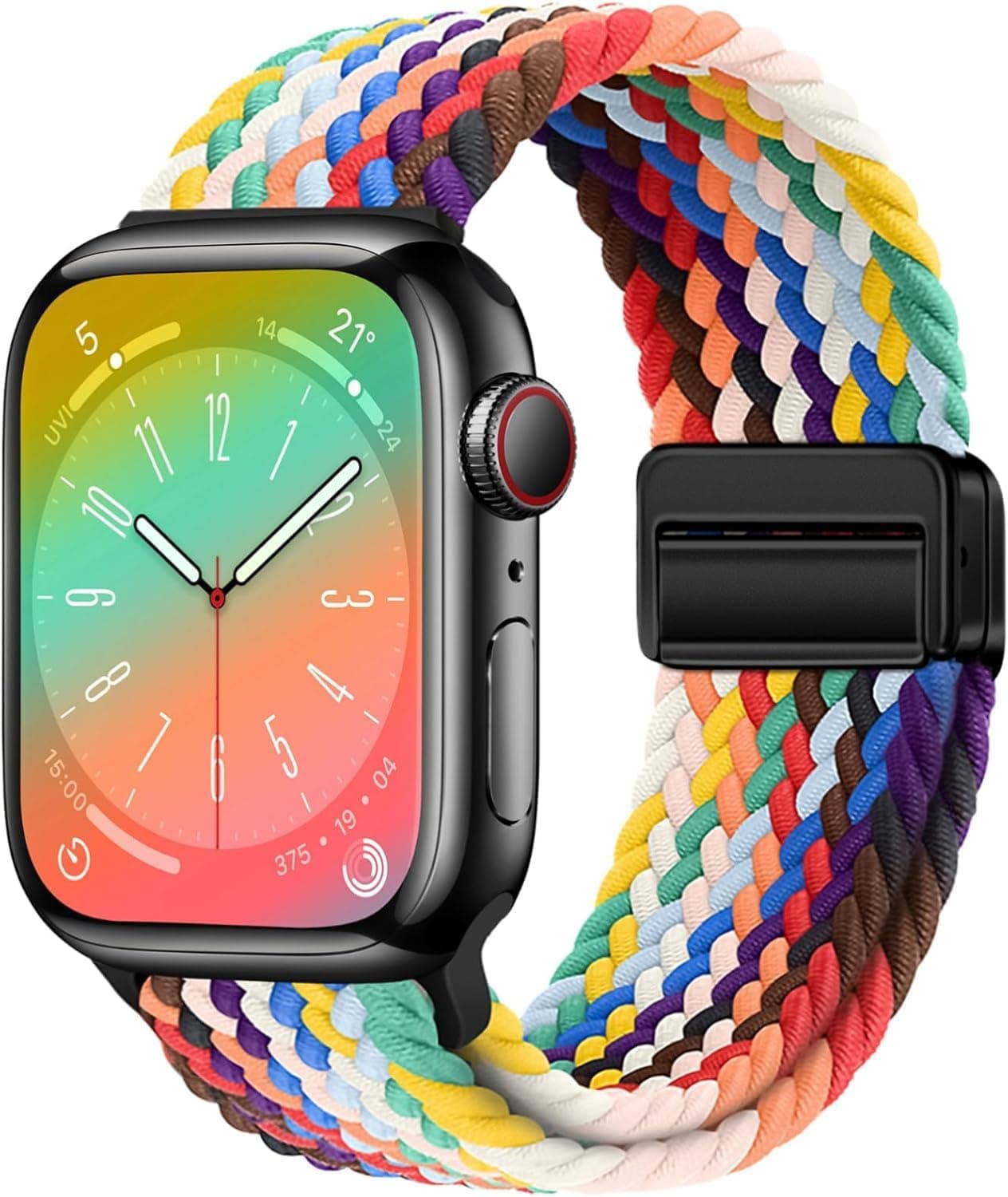 بند سازگار با Apple Watch minesk بافتنی انعطافپذیر با سگک مغناطیسی فلزی بند سازگار با Apple Watch minesk بافتنی انعطافپذیر با سگک مغناطیسی فلزی