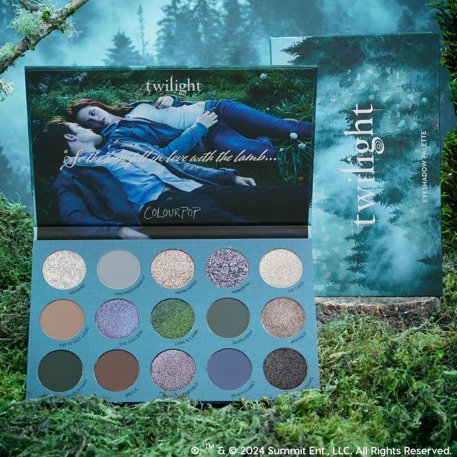 پالت سایه چشم ColourPop Twilight با فینیش متالیک و مات 0.3 oz پالت سایه چشم ColourPop Twilight با فینیش متالیک و مات 0.3 oz