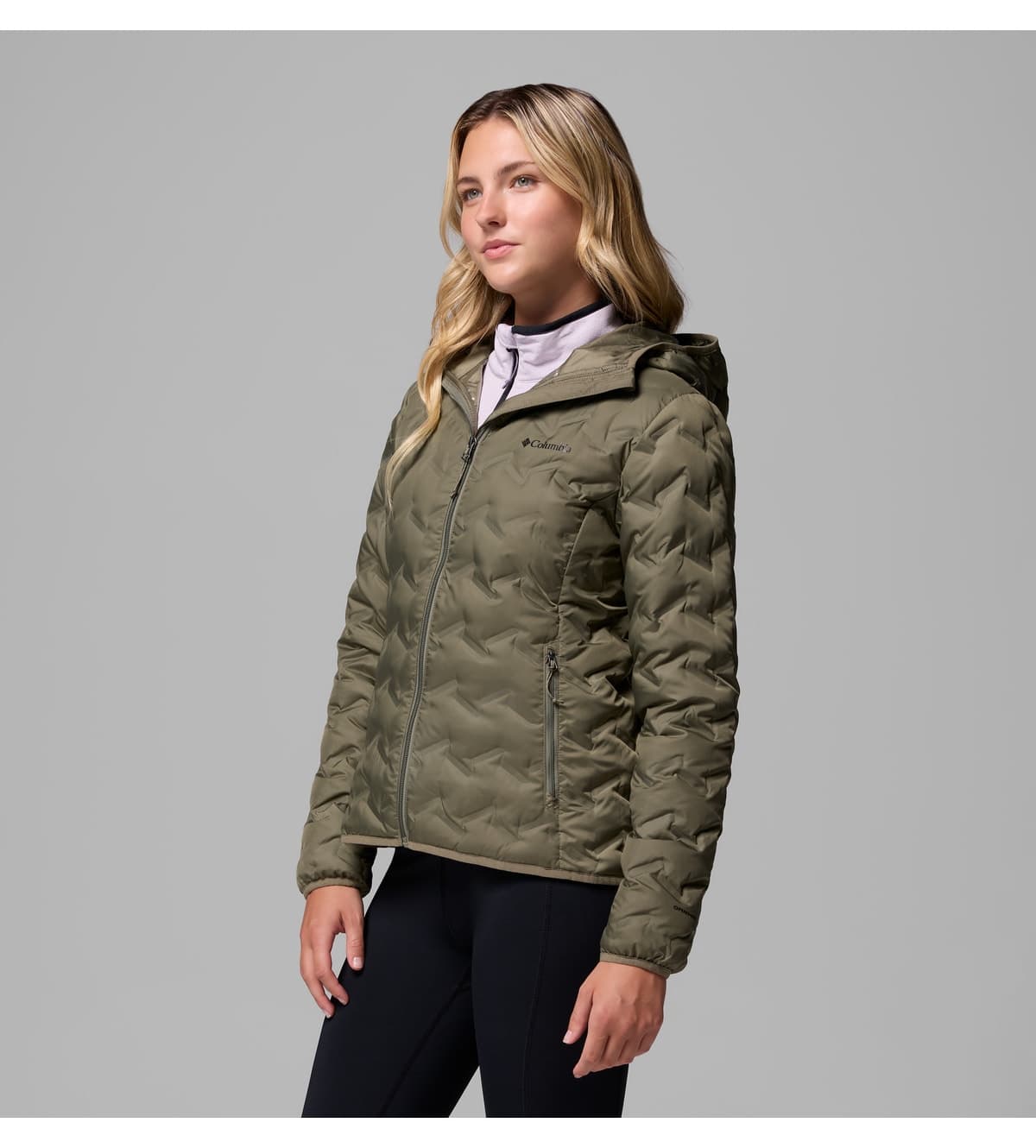 مونت زنانه Columbia کلاهدار پر غاز مدل Delta Ridge II مونت زنانه Columbia کلاهدار پر غاز مدل Delta Ridge II