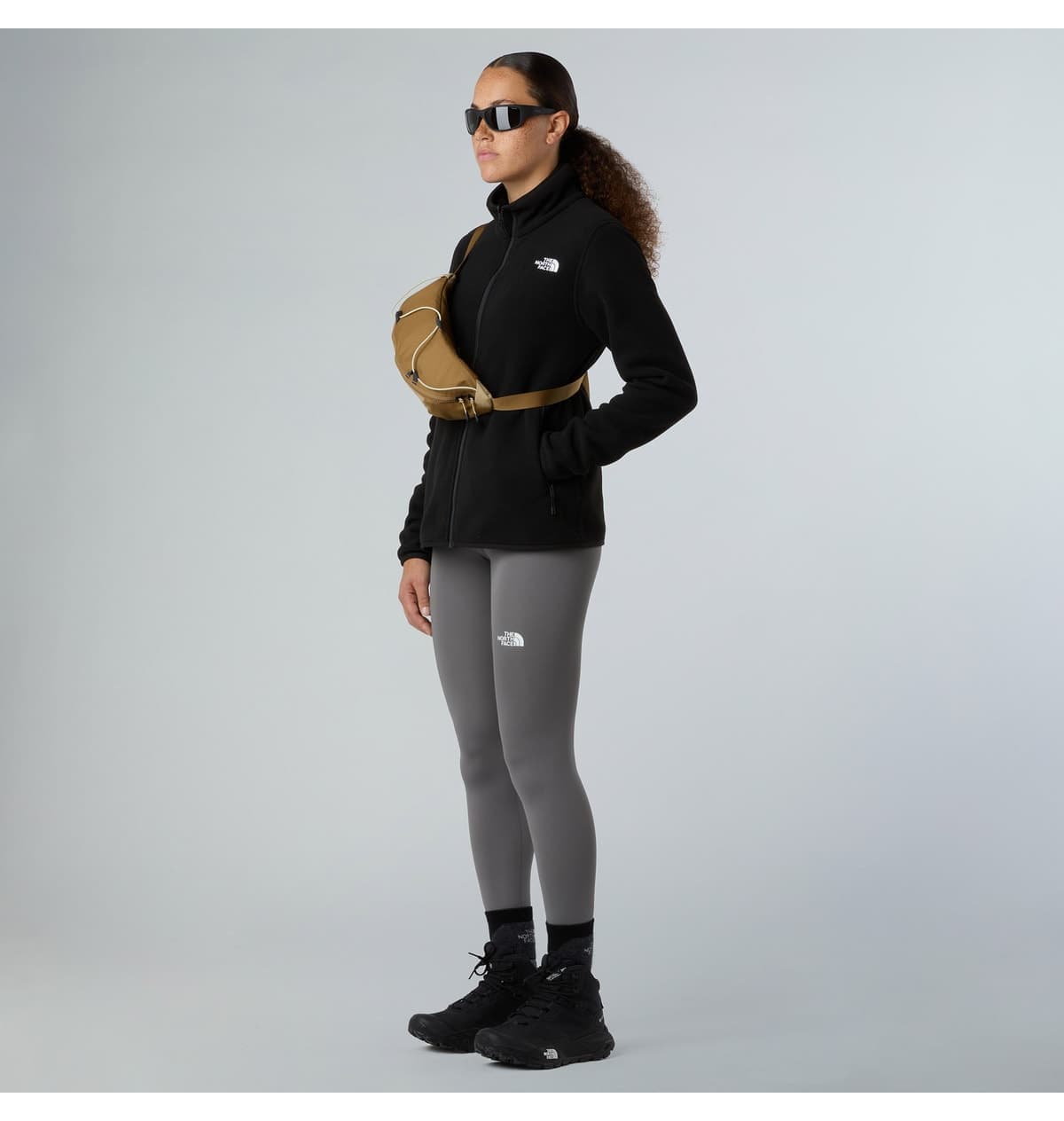 پولار زنانه The North Face Glacier Fleece مشکی پولار زنانه The North Face Glacier Fleece مشکی