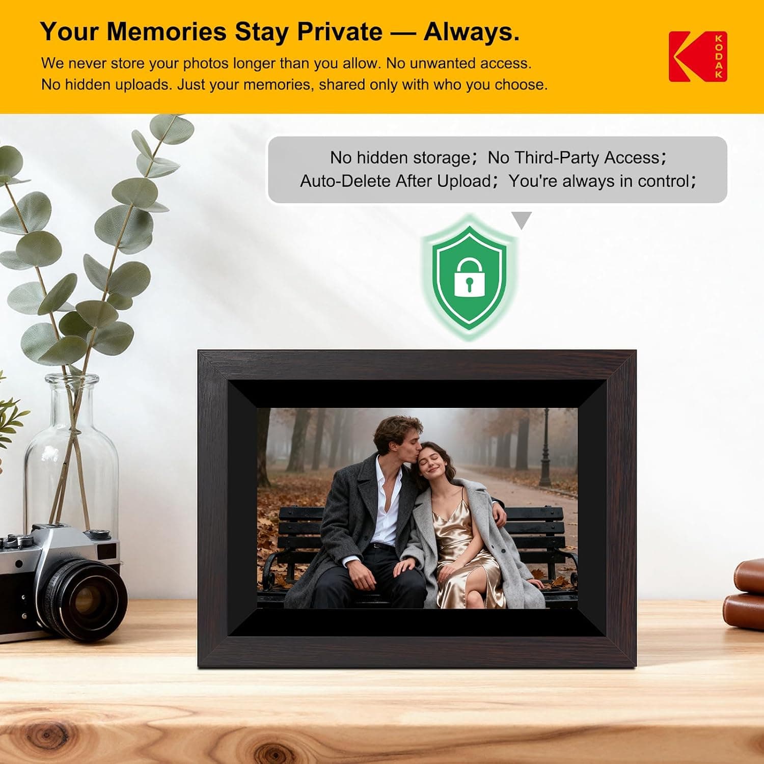 قاب عکس دیجیتال KODAK 10.1 اینچ وایفای 32GB صفحه لمسی IPS 1280x800 قاب عکس دیجیتال KODAK 10.1 اینچ وایفای 32GB صفحه لمسی IPS 1280x800