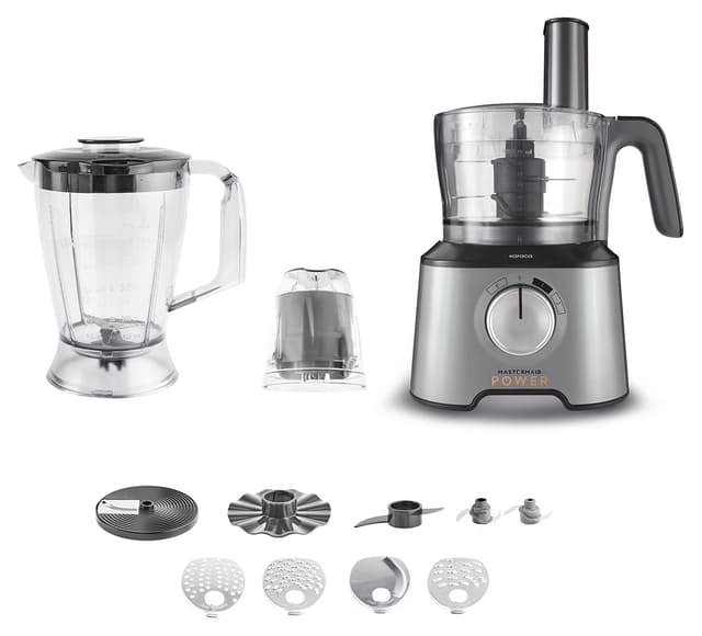 غذاساز Karaca Mastermaid Power 10 in1، 2000 W، خاکستری فضایی غذاساز Karaca Mastermaid Power 10 in1، 2000 W، خاکستری فضایی