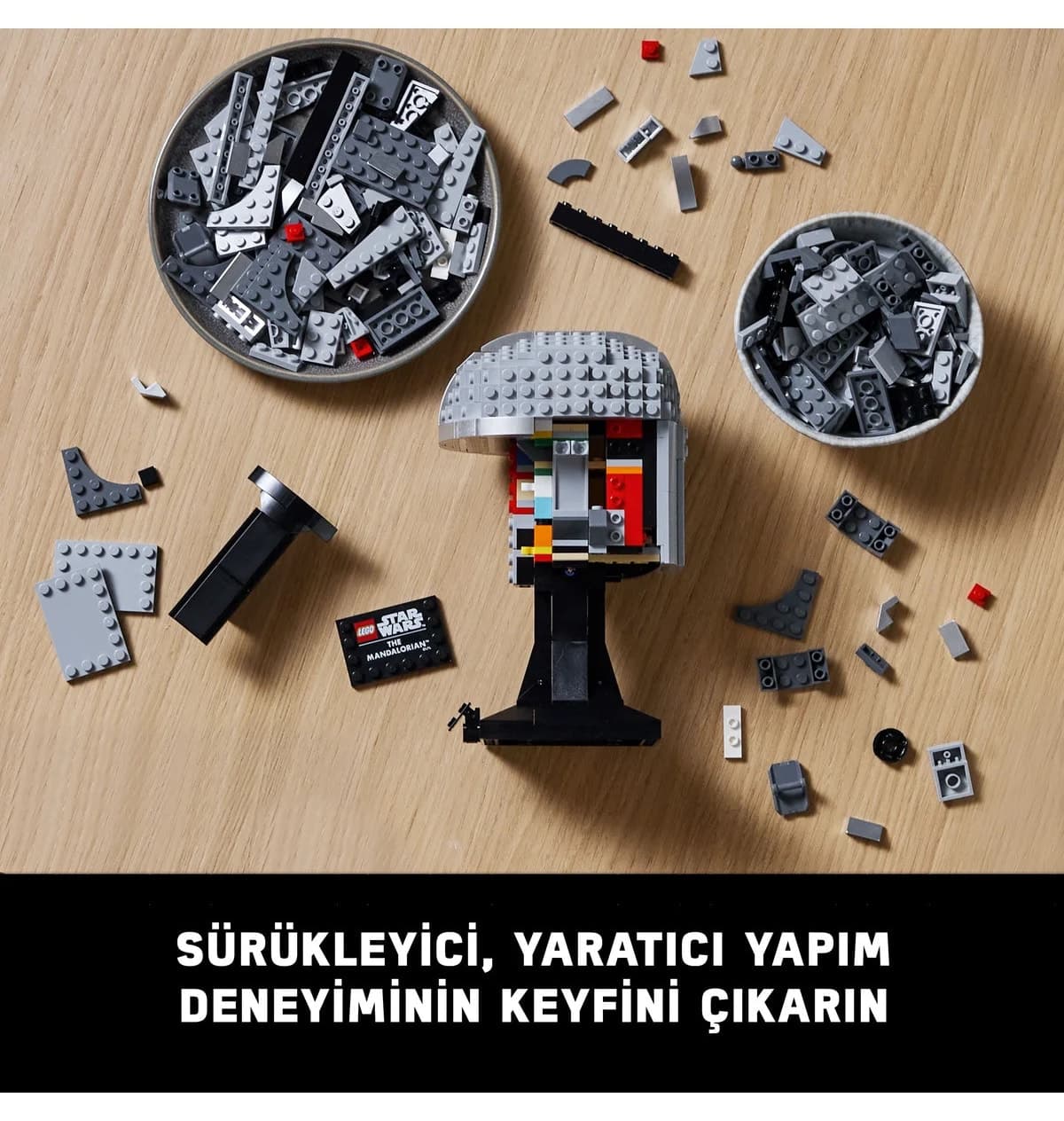 لگو Star Wars Mandalorian کاسک مدل 75328 با 584 قطعه لگو Star Wars Mandalorian کاسک مدل 75328 با 584 قطعه