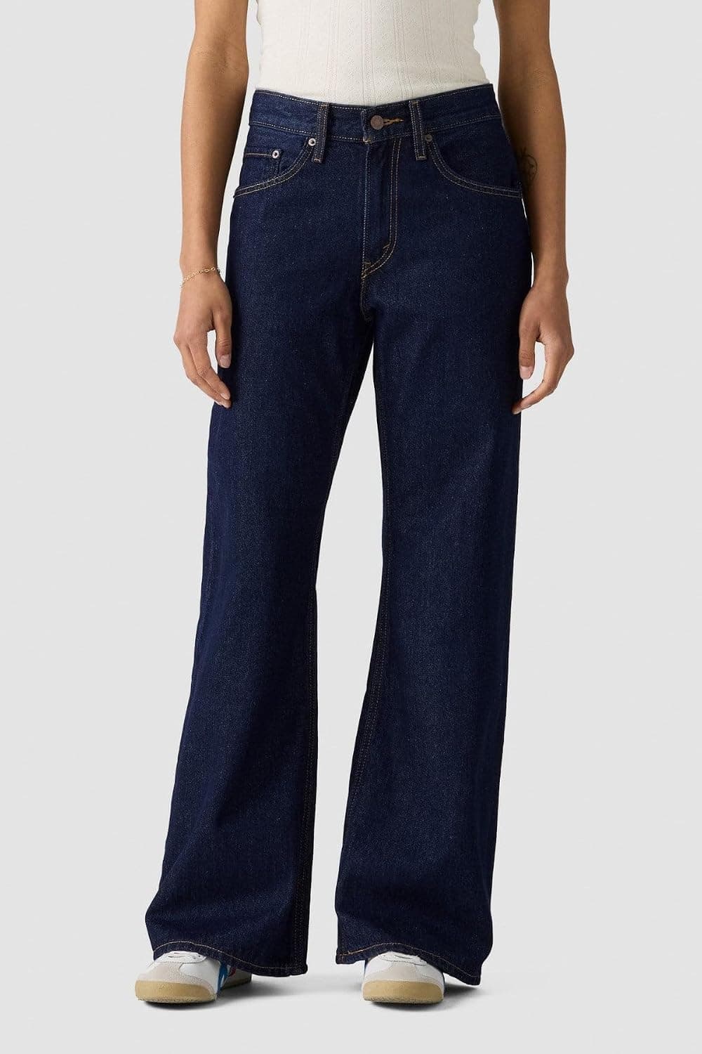 شلوار جین زنانه Levi's Loose Boot نیلی تیره Shaded View شلوار جین زنانه Levi's Loose Boot نیلی تیره Shaded View