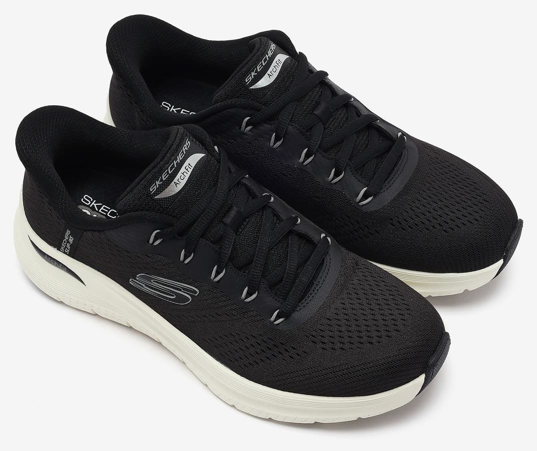 کفش ورزشی مردانه Skechers مشکی مدل ARCH FIT 2.0-LESTUR 232712 BLK کفش ورزشی مردانه Skechers مشکی مدل ARCH FIT 2.0-LESTUR 232712 BLK