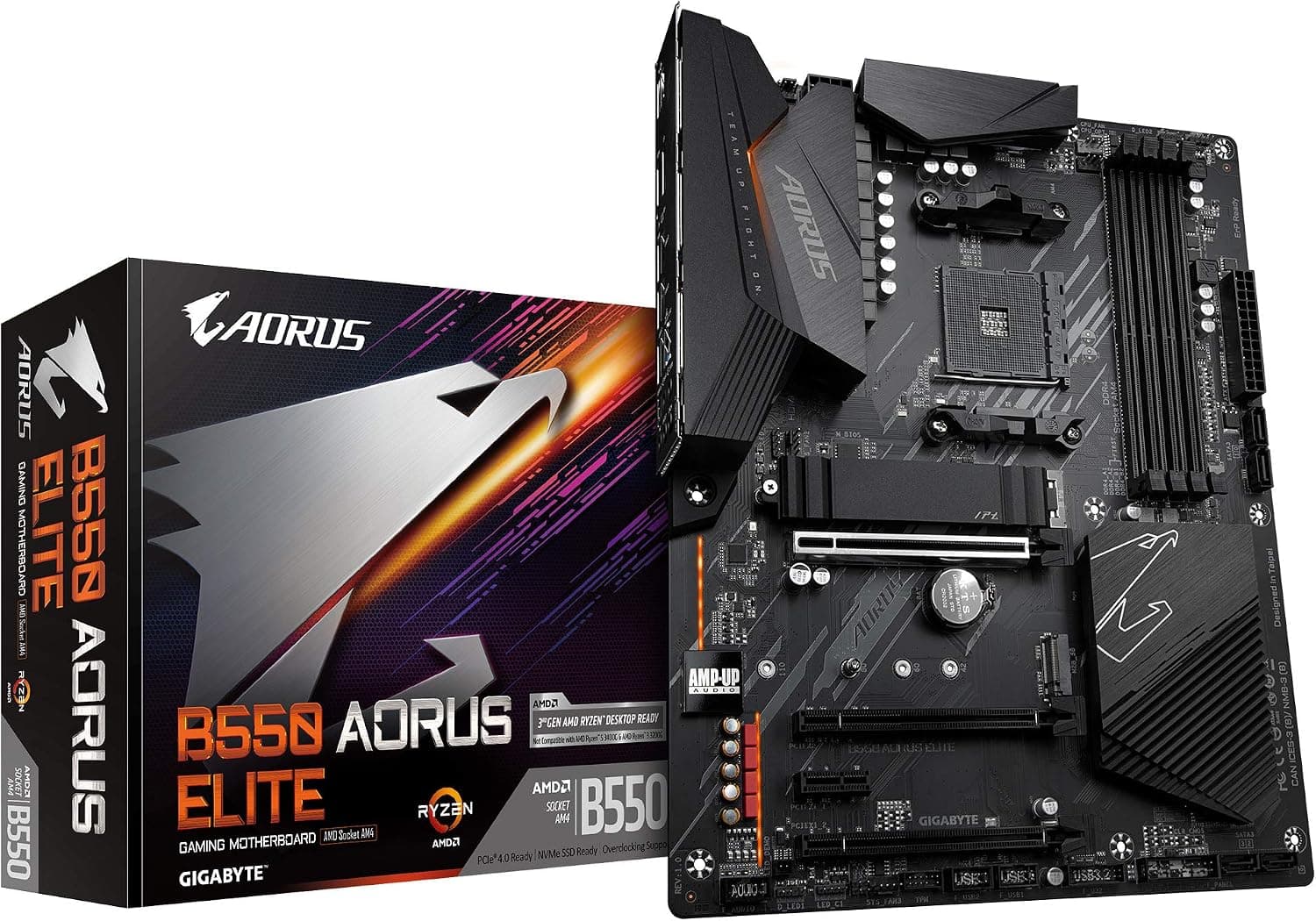 مادربرد گیمینگ GIGABYTE سوکت AM5 مدل B650 AORUS Elite AX مادربرد گیمینگ GIGABYTE سوکت AM5 مدل B650 AORUS Elite AX
