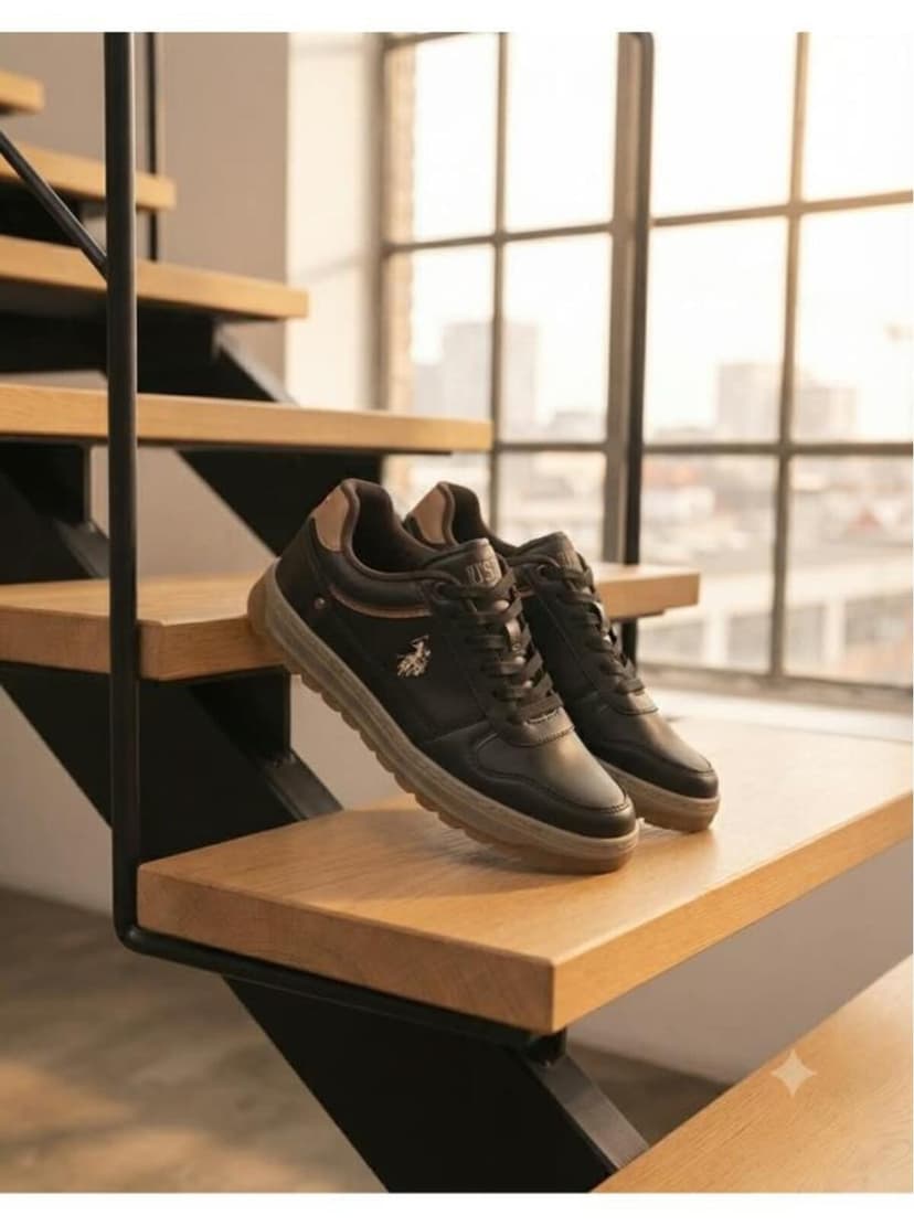 کفش اسنیکر مردانه U.S. Polo Assn. قهوهای مدل BELO 6PR 102696146 کفش اسنیکر مردانه U.S. Polo Assn. قهوهای مدل BELO 6PR 102696146