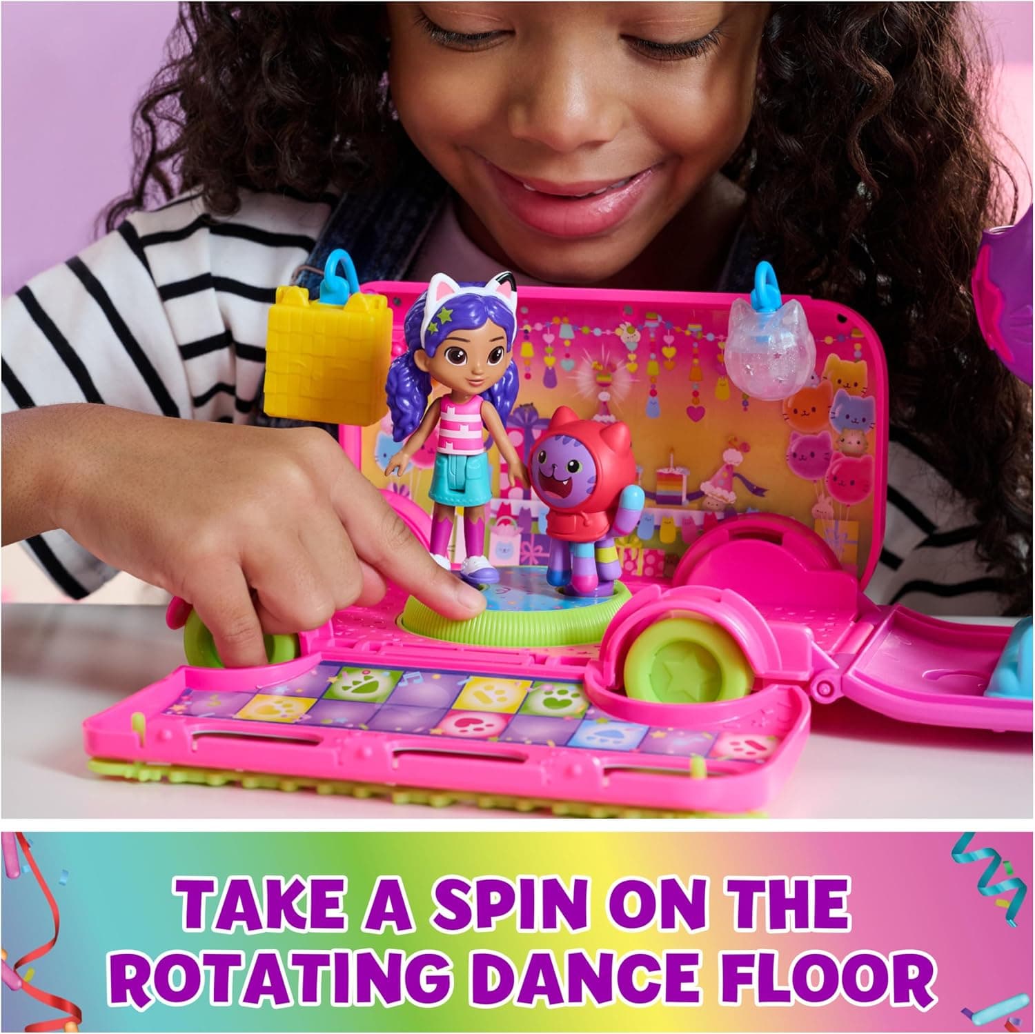 اتوبوس مهمانی Sprinkle برند DREAMWORKS GABBY'S DOLLHOUSE اتوبوس مهمانی Sprinkle برند DREAMWORKS GABBY'S DOLLHOUSE