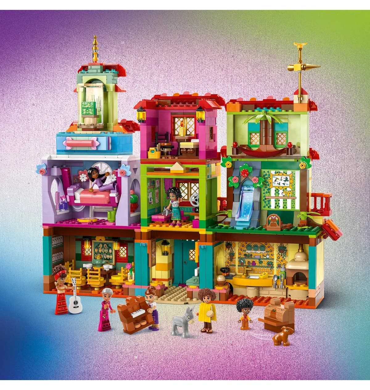 لگو Disney Enkanto خانه جادویی مادریگال مدل 43245 لگو Disney Enkanto خانه جادویی مادریگال مدل 43245