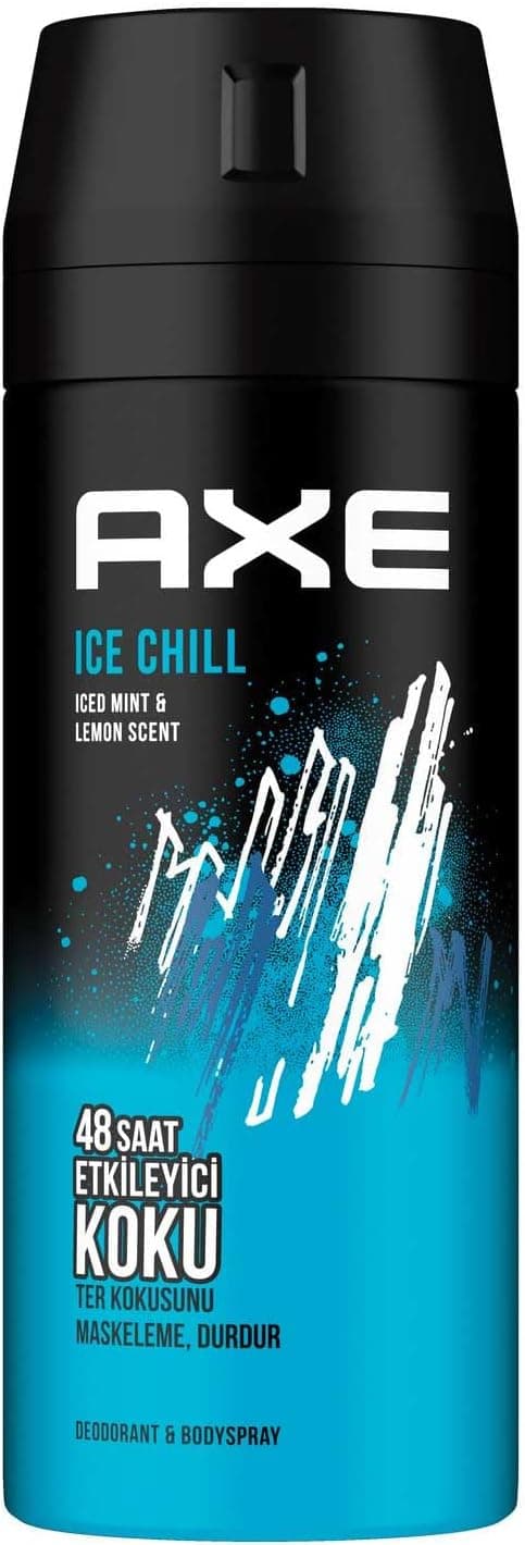 اسپری دئودورانت مردانه AXE Ice Chill 150 ml اسپری دئودورانت مردانه AXE Ice Chill 150 ml