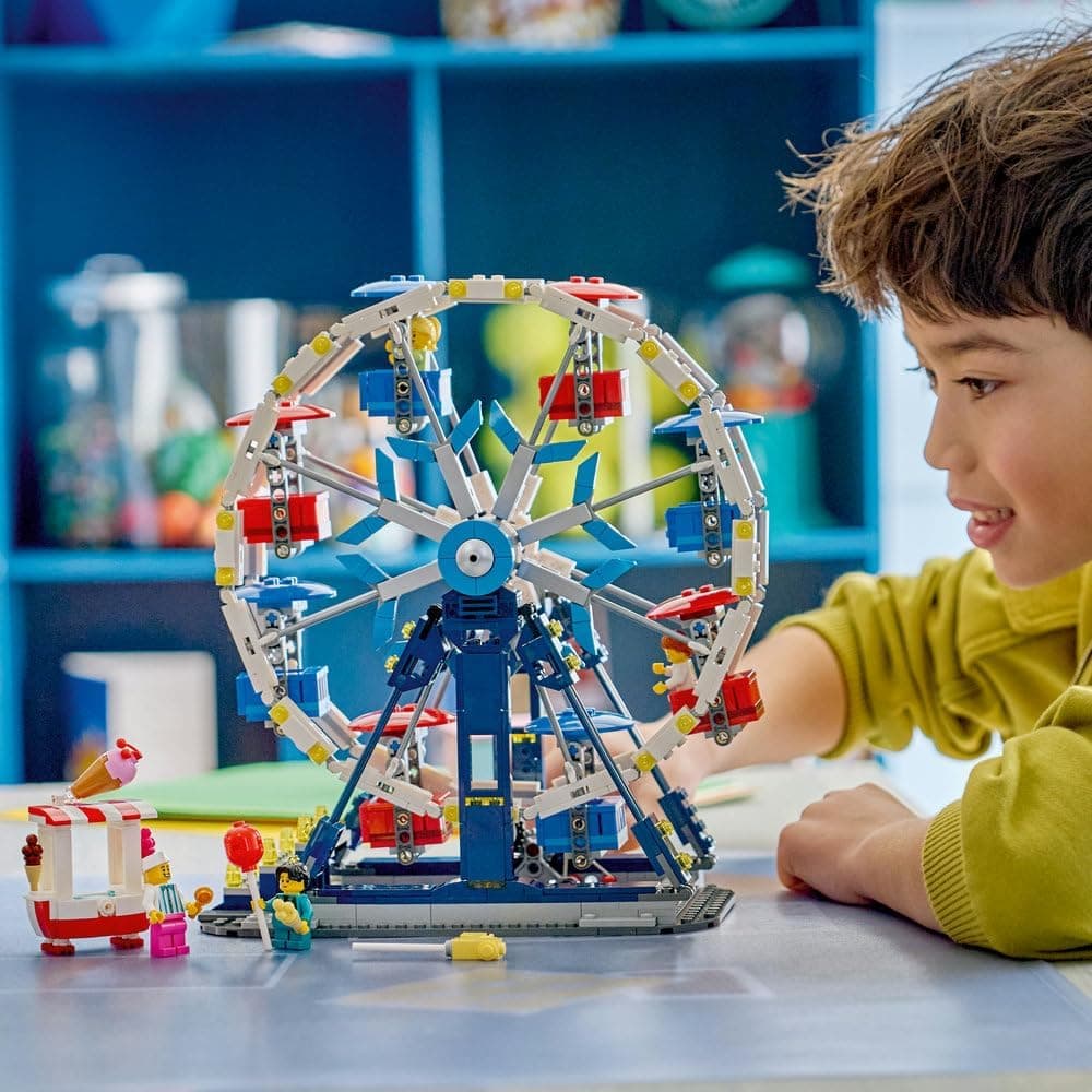لگو Creator 3in1 Iconic Ferris Wheel مدل 31389 لگو Creator 3in1 Iconic Ferris Wheel مدل 31389