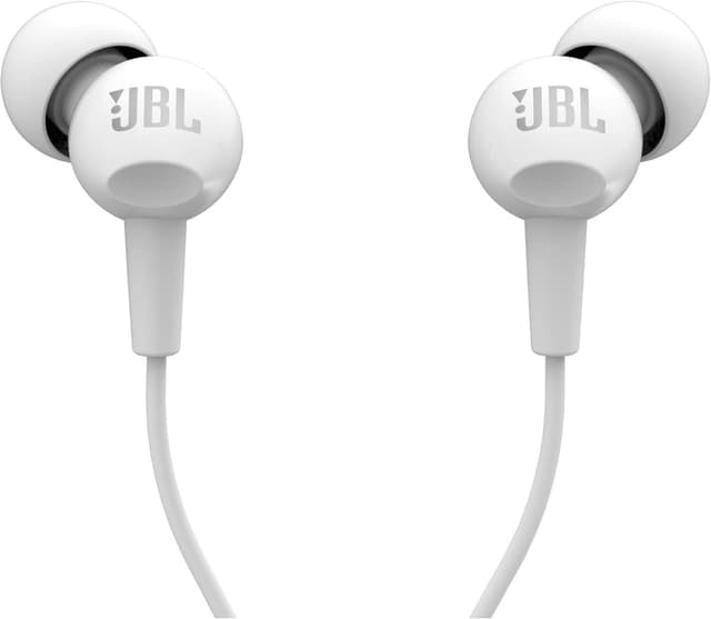 هدفون JBL سفید مدل C100SI CT IE هدفون JBL سفید مدل C100SI CT IE