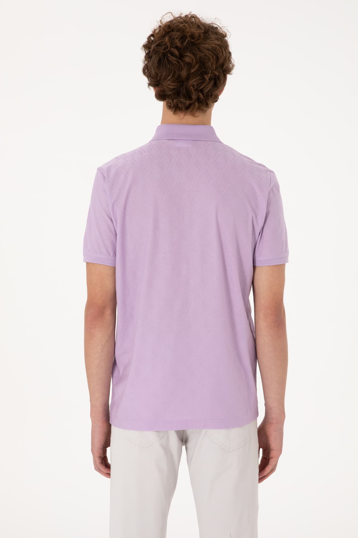 تیشرت مردانه U.S. Polo Assn. فیت معمولی با زیپ بنفش طرحدار مدل 50300832-VR034 تیشرت مردانه U.S. Polo Assn. فیت معمولی با زیپ بنفش طرحدار مدل 50300832-VR034
