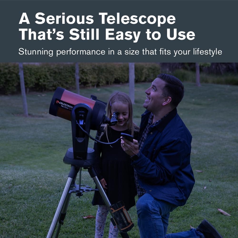 تلسکوپ Celestron اشمیت-کاسگرین کامپیوتری با پایه خودکار مدل NexStar 6SE 11068 مشکی/نارنجی تلسکوپ Celestron اشمیت-کاسگرین کامپیوتری با پایه خودکار مدل NexStar 6SE 11068 مشکی/نارنجی
