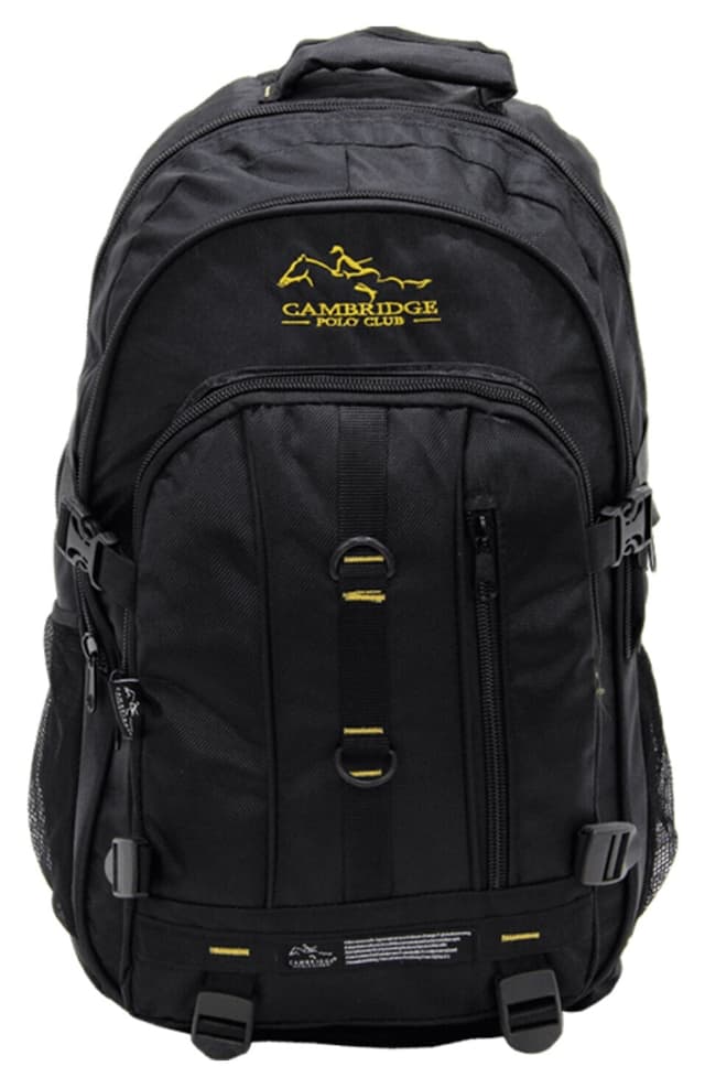 کولهپشتی کوهنوردی و سفری کمپینگ بزرگسالان Cambridge Polo Club مشکی مدل Pldgc90009 کولهپشتی کوهنوردی و سفری کمپینگ بزرگسالان Cambridge Polo Club مشکی مدل Pldgc90009
