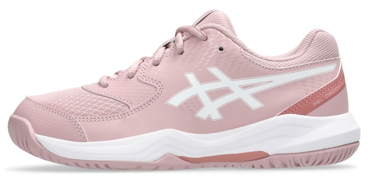 کفش تنیس Asics مدل GEL-DEDICATE 8 GS لیلاکی محو 1044A077-702 کفش تنیس Asics مدل GEL-DEDICATE 8 GS لیلاکی محو 1044A077-702