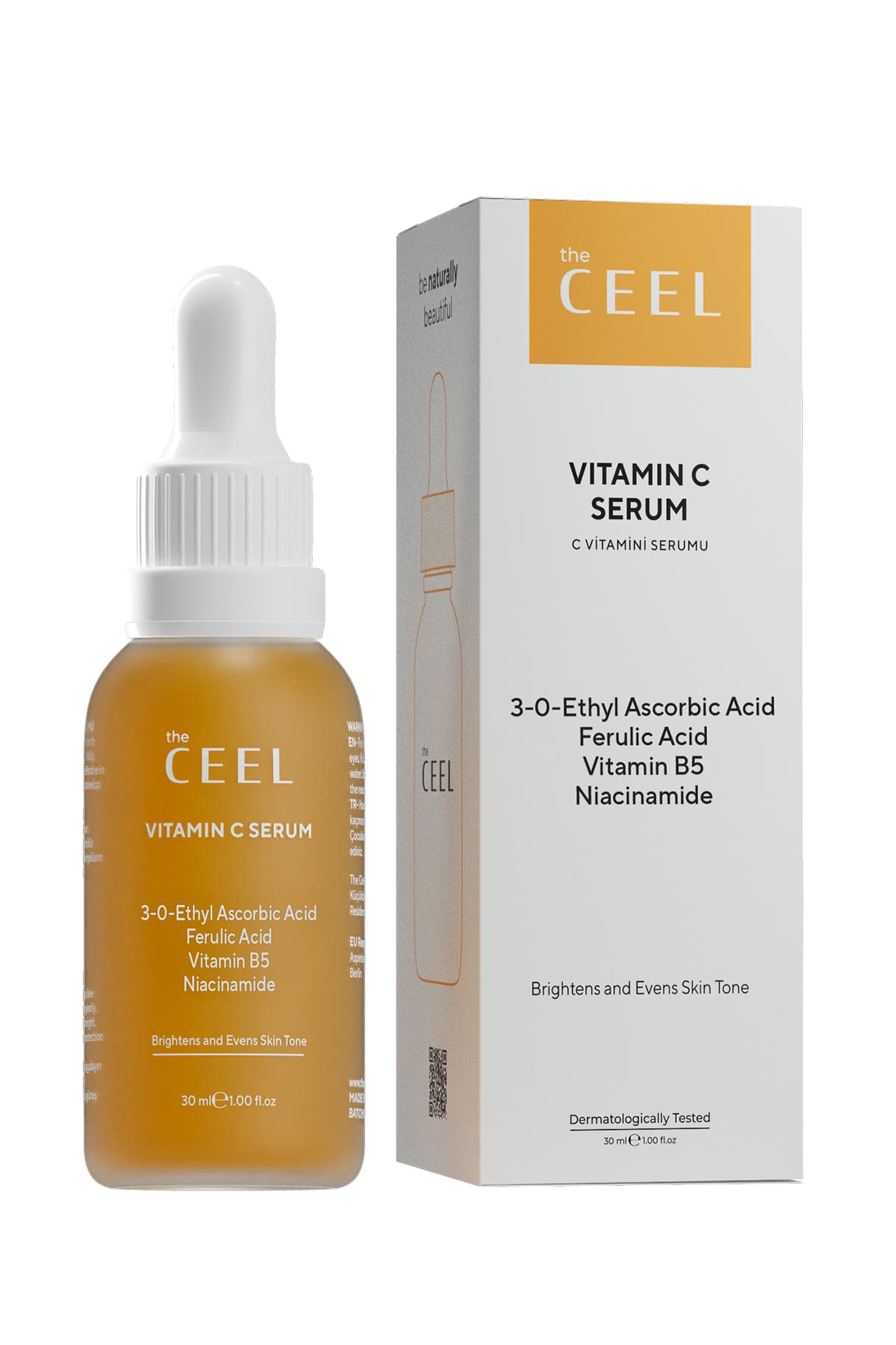 سرم روشنکننده ضدلک The Ceel با گلوتاتیون، اسید فرولیک و اسکوربیک اسید 30 ml سرم روشنکننده ضدلک The Ceel با گلوتاتیون، اسید فرولیک و اسکوربیک اسید 30 ml