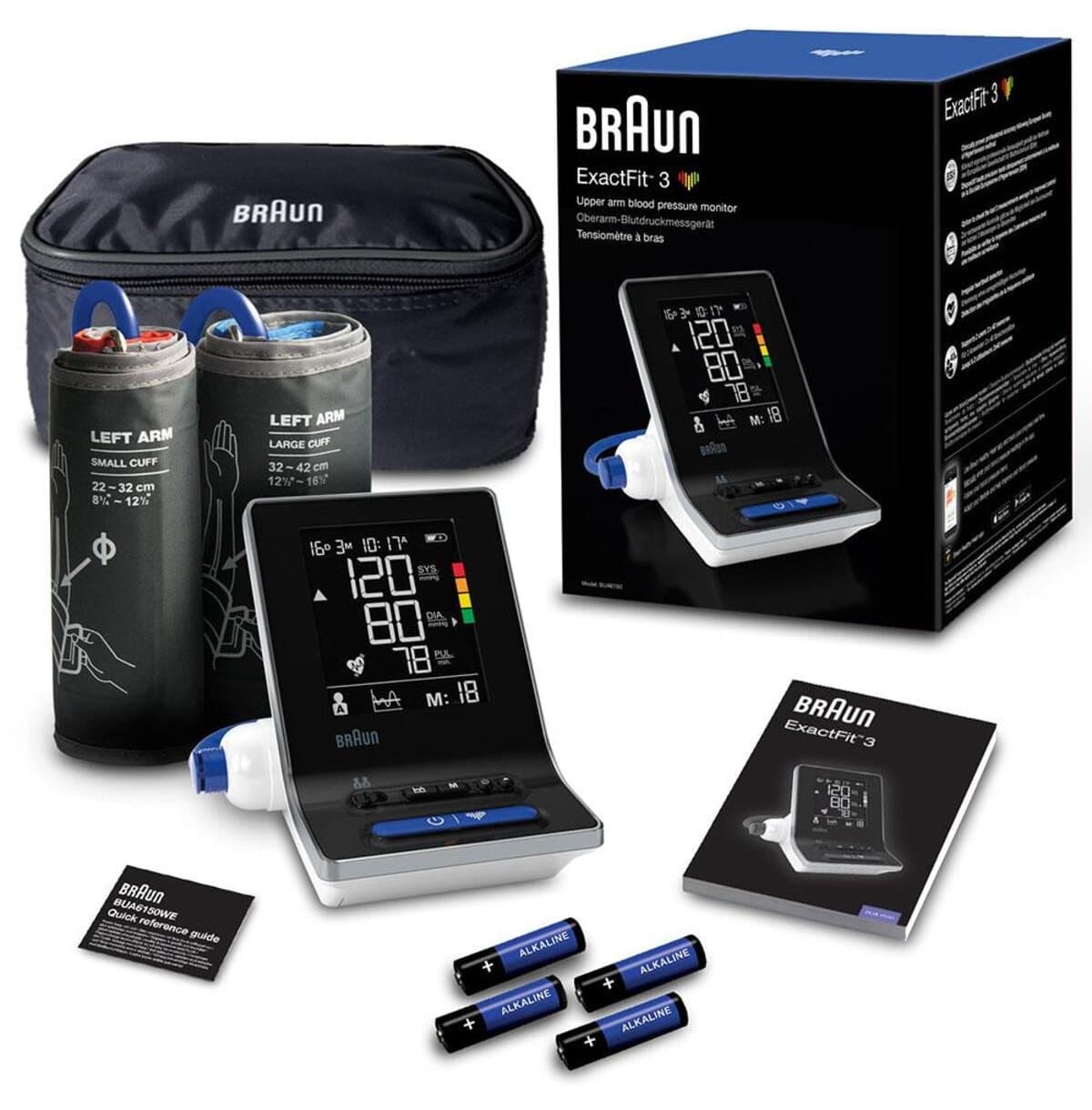 فشارسنج بازویی Braun مدل BUA6150 مشکی فشارسنج بازویی Braun مدل BUA6150 مشکی