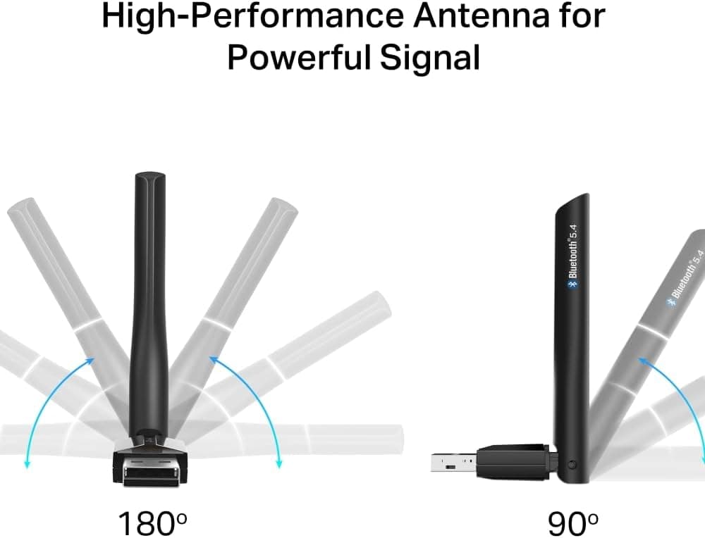 آداپتور USB بلوتوث TP-Link آنتن خارجی تنظیمپذیر 5.4 مدل UB500 Plus آداپتور USB بلوتوث TP-Link آنتن خارجی تنظیمپذیر 5.4 مدل UB500 Plus