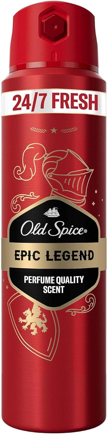 دئودورانت اسپری بدن مردانه Old Spice Epic Legend 150 ml دئودورانت اسپری بدن مردانه Old Spice Epic Legend 150 ml