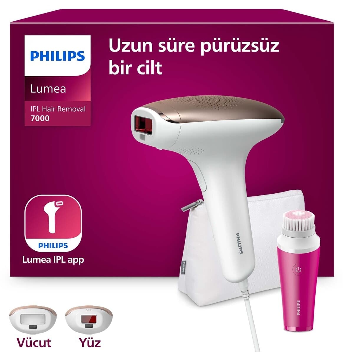 دستگاه موزن IPL Philips Lumea 7000 مدل BRI924/00 صورت و بدن ۲ هد کیف دستگاه موزن IPL Philips Lumea 7000 مدل BRI924/00 صورت و بدن ۲ هد کیف