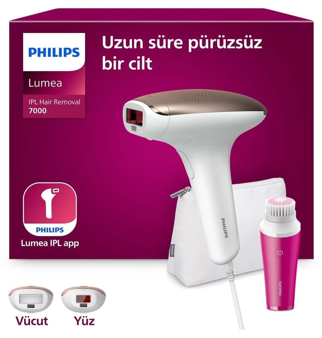 دستگاه موزن IPL Philips Lumea 7000 مدل BRI924/00 صورت و بدن ۲ هد کیف دستگاه موزن IPL Philips Lumea 7000 مدل BRI924/00 صورت و بدن ۲ هد کیف