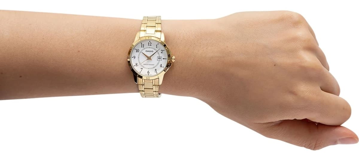 ساعت مچی زنانه Casio مدل LTP-V004G-7BUDF ساعت مچی زنانه Casio مدل LTP-V004G-7BUDF