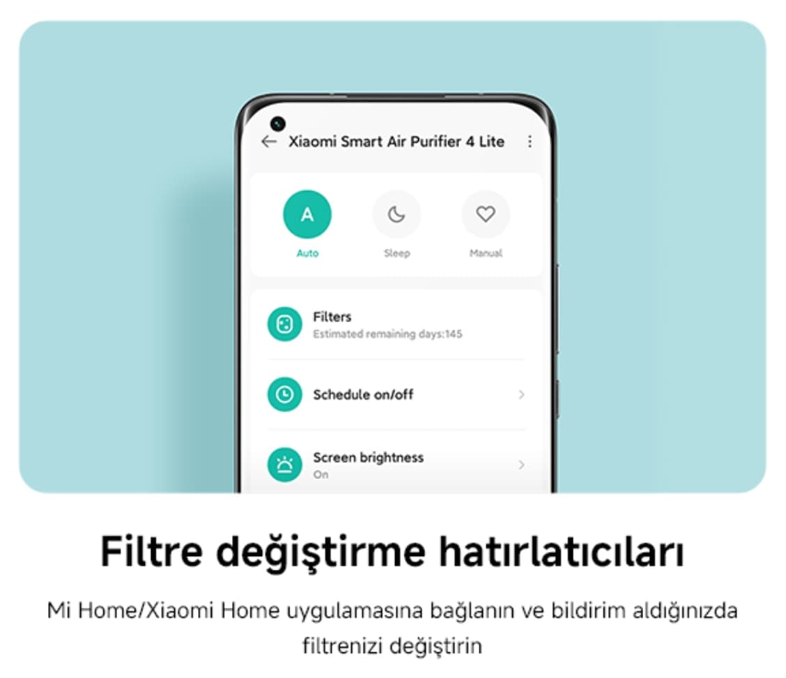 تصفیهکننده هوای هوشمند Xiaomi سفید مدل Air Purifier 4 Lite با گارانتی ترکیه تصفیهکننده هوای هوشمند Xiaomi سفید مدل Air Purifier 4 Lite با گارانتی ترکیه