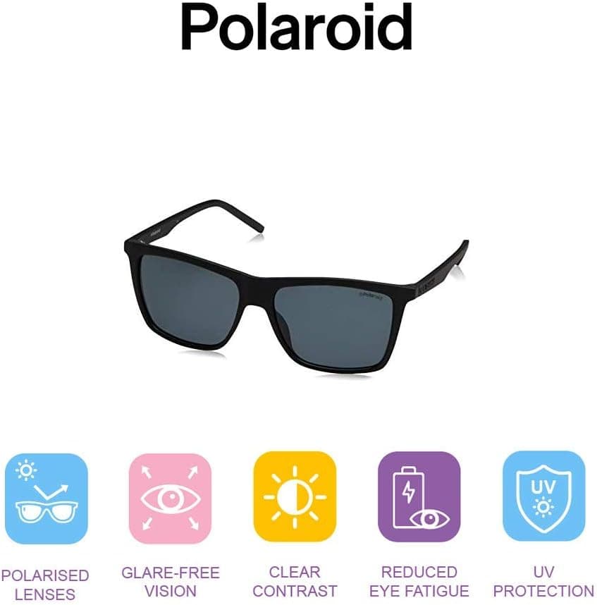عینک آفتابی مردانه Polaroid مدل Pld 2050/S M9 807 55 عینک آفتابی مردانه Polaroid مدل Pld 2050/S M9 807 55