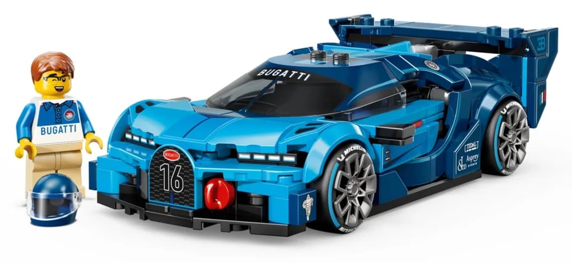 لگو Speed Champions Bugatti Vision Gran Turismo ماشین مناسب 9+ سال مدل 77253، 284 قطعه لگو Speed Champions Bugatti Vision Gran Turismo ماشین مناسب 9+ سال مدل 77253، 284 قطعه