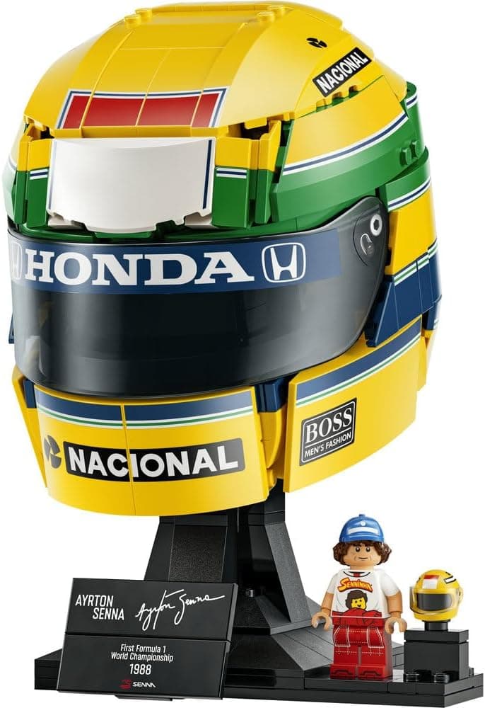 لگو Editions کلاه ایمنی Ayrton Senna مدل 43024 لگو Editions کلاه ایمنی Ayrton Senna مدل 43024