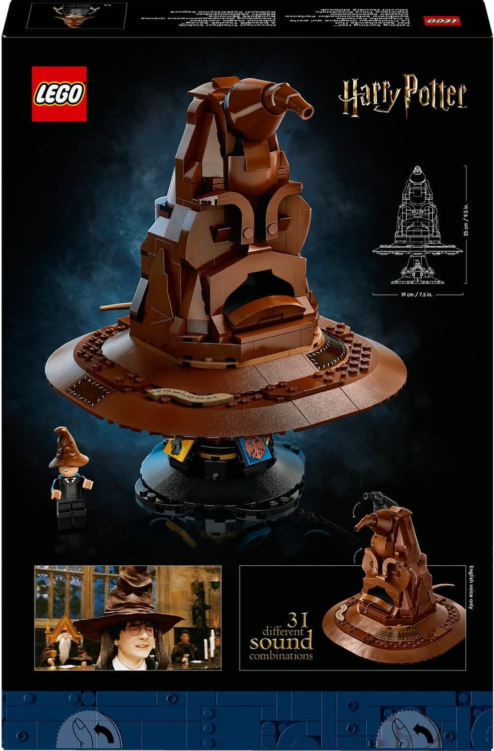 لگو Harry Potter کلاه گروهبندی سخنگو مدل 76429 لگو Harry Potter کلاه گروهبندی سخنگو مدل 76429