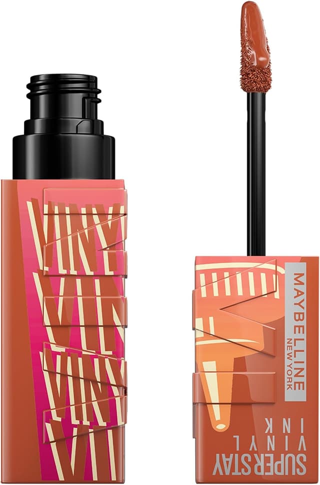 رژ لب مایع MAYBELLINE New York Superstay Vinyl Ink رنگ کاراملی رژ لب مایع MAYBELLINE New York Superstay Vinyl Ink رنگ کاراملی
