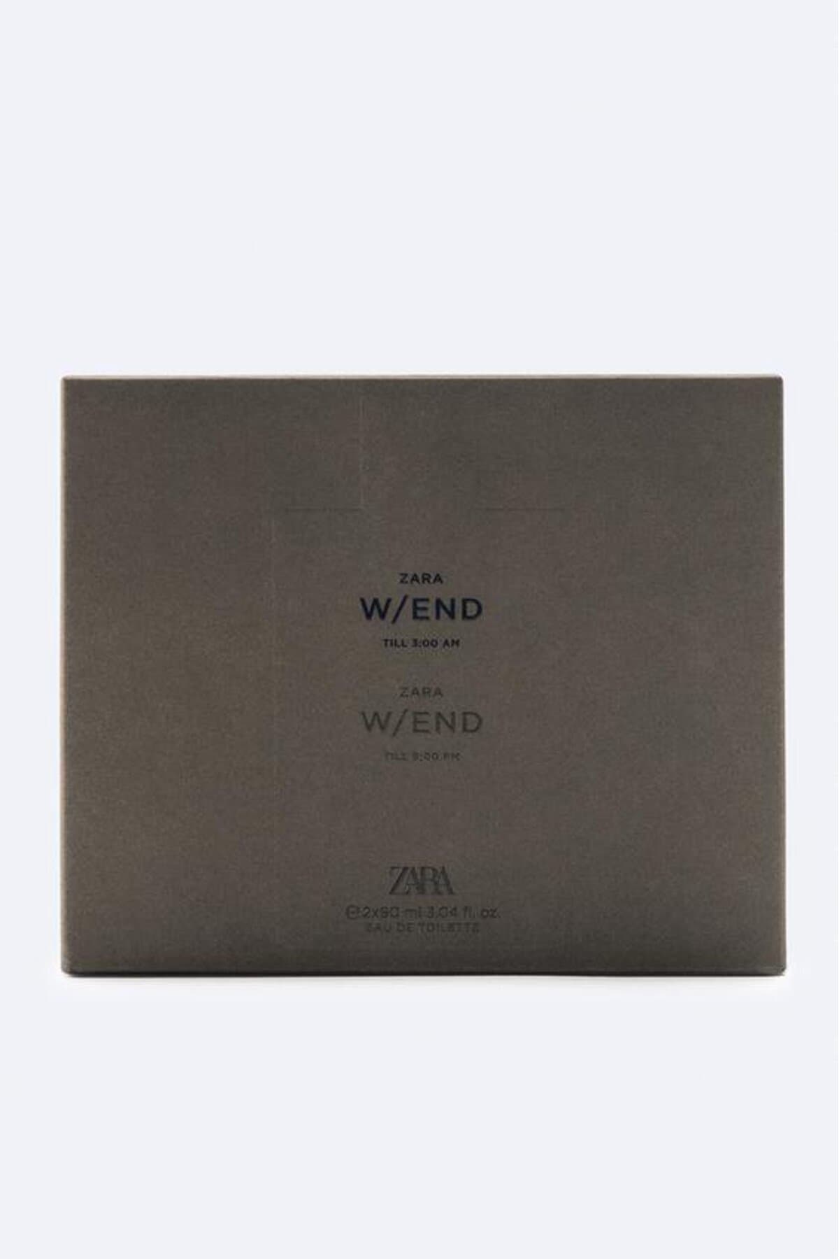 ست ادکلن مردانه Zara W/END TILL 3:00 AM 90ML و W/END TILL 8:00 PM 90ML ست ادکلن مردانه Zara W/END TILL 3:00 AM 90ML و W/END TILL 8:00 PM 90ML