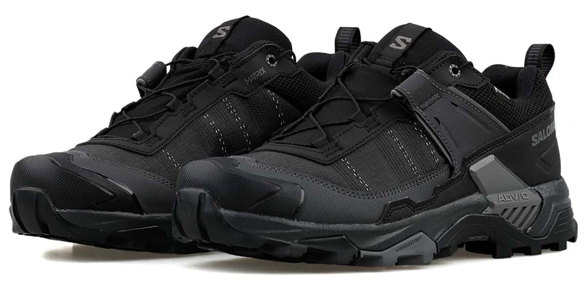 کفش پیادهروی و دویدن مردانه Salomon Gore-Tex مدل X Ultra 5 مشکی کفش پیادهروی و دویدن مردانه Salomon Gore-Tex مدل X Ultra 5 مشکی