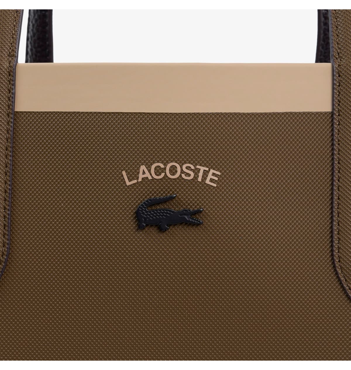 کیف دوشی زنانه Lacoste دوطرفه قهوهای مدل Anna کیف دوشی زنانه Lacoste دوطرفه قهوهای مدل Anna