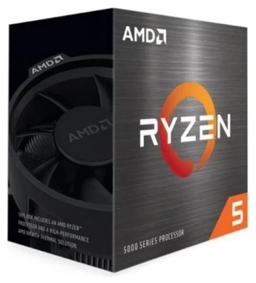 پردازنده Amd Ryzen 5 5500 با 6 هسته سوکت AM4 باکس همراه فن پردازنده Amd Ryzen 5 5500 با 6 هسته سوکت AM4 باکس همراه فن