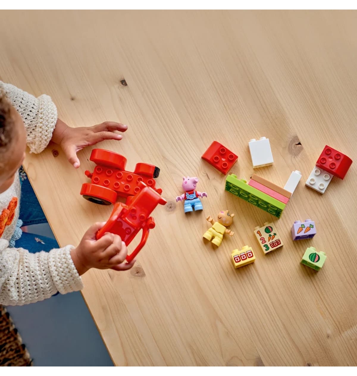 لگو DUPLO Peppa Pig تراکتور و بازار مدل 10468 لگو DUPLO Peppa Pig تراکتور و بازار مدل 10468