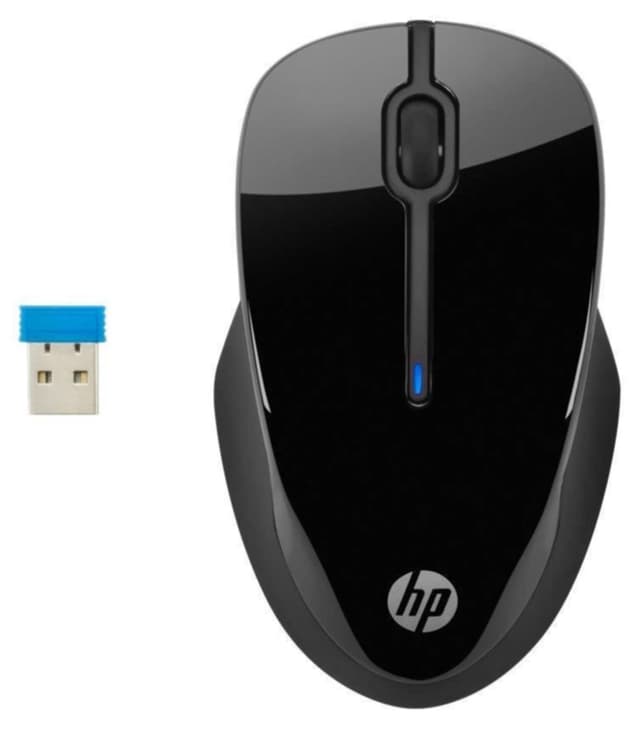 ماوس بیسیم HP مشکی 2.4GHz USB سنسور نوری 1000/1200/1600 DPI مدل 250 ماوس بیسیم HP مشکی 2.4GHz USB سنسور نوری 1000/1200/1600 DPI مدل 250
