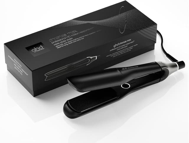 اتوی مو ghd با صفحات پهن مشکی مدل Chronos Max اتوی مو ghd با صفحات پهن مشکی مدل Chronos Max