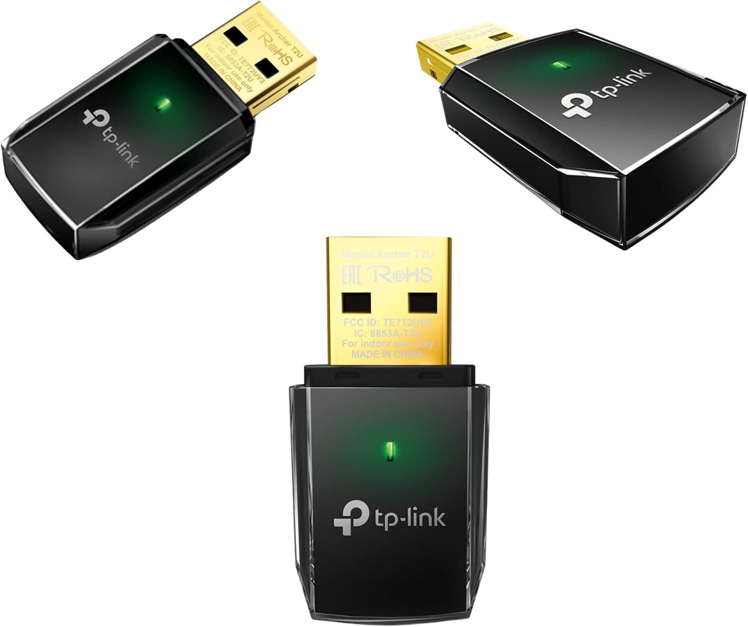 دانگل وایفای USB دو بانده TP-Link مدل Archer T2U AC600 دانگل وایفای USB دو بانده TP-Link مدل Archer T2U AC600