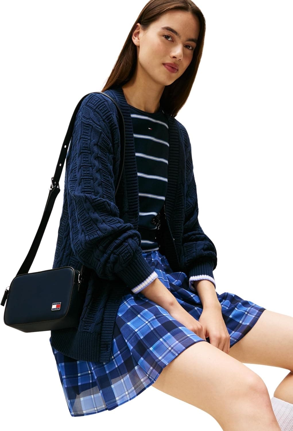 کیف زنانه Tommy Jeans آبی تک سایز مدل TJW COOL CAMERA BAG کیف زنانه Tommy Jeans آبی تک سایز مدل TJW COOL CAMERA BAG