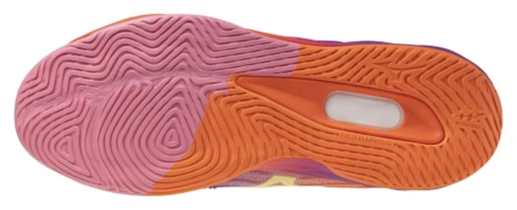 کفش والیبال یونیسکس Mizuno Wave Luminous Elite نارنجی و بنفش کفش والیبال یونیسکس Mizuno Wave Luminous Elite نارنجی و بنفش